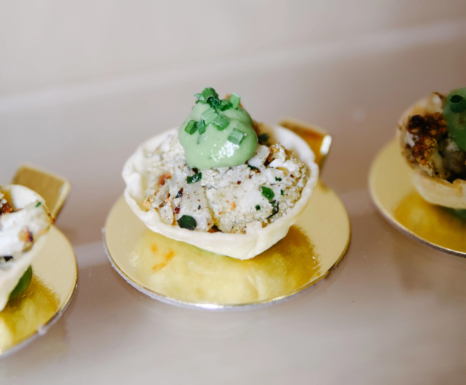 Two13 Food Design catering food appetizers for an event